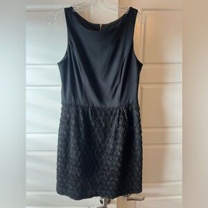Black Body Con half rose dress